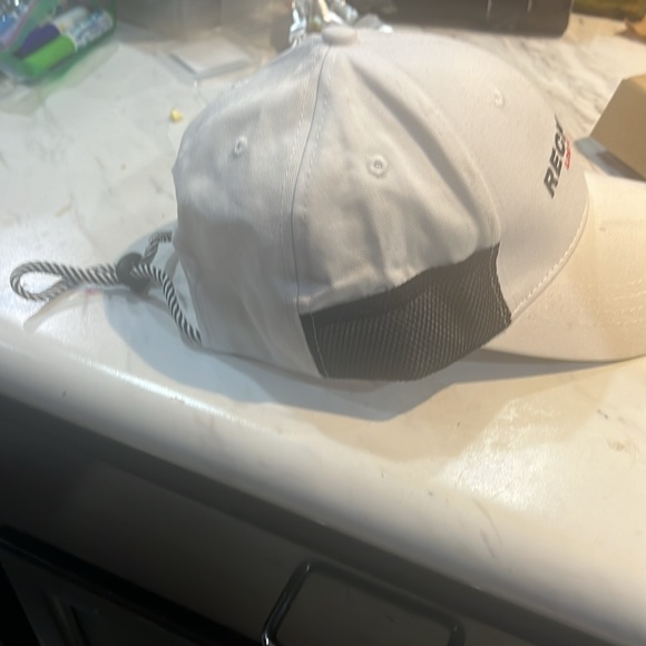 Young & Reckless Women’s Off Limits Sports Hat - White with ponytail loop - Picture 3 of 3